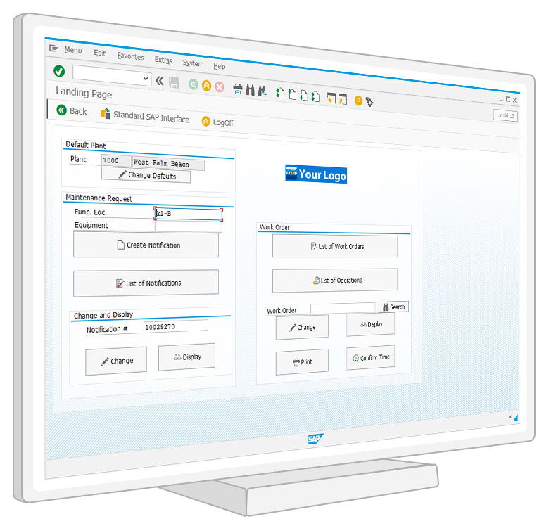 Desktop - SAP PM Dashboard