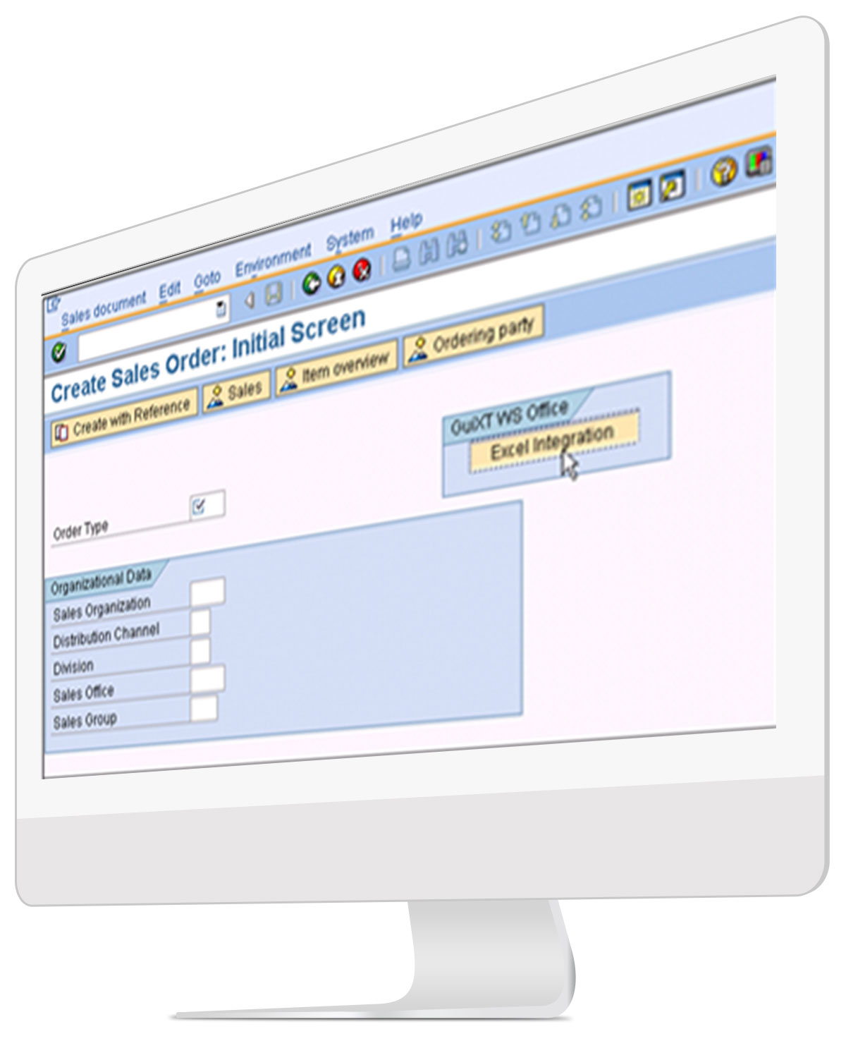 Liquid UI for Excel - SAP SD
